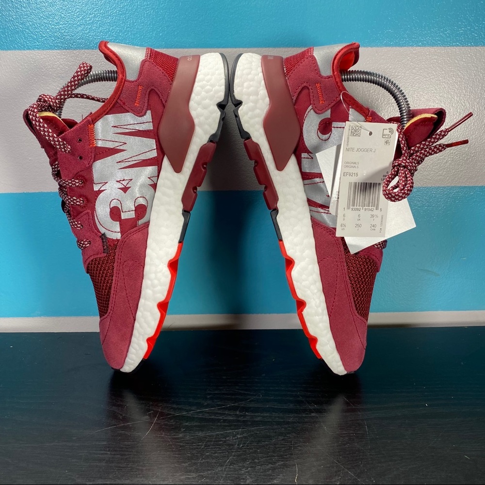 NEW Adidas nite jogger 3m shoes - Picture 5 of 12